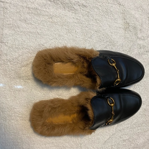 Gucci sandals with fur - Picture 3 of 5
